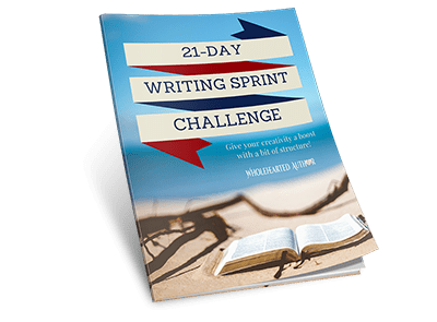21-Day Writing Sprint Challenge by Robin Van Auken