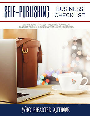 Self-Publishing Checklist by Robin Van Auken the Wholehearted Author