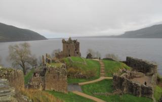 Urquhart Castle on Loch Ness